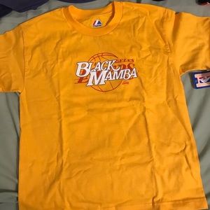 Gold Kids Large Kobe Bryant Black mamba 24